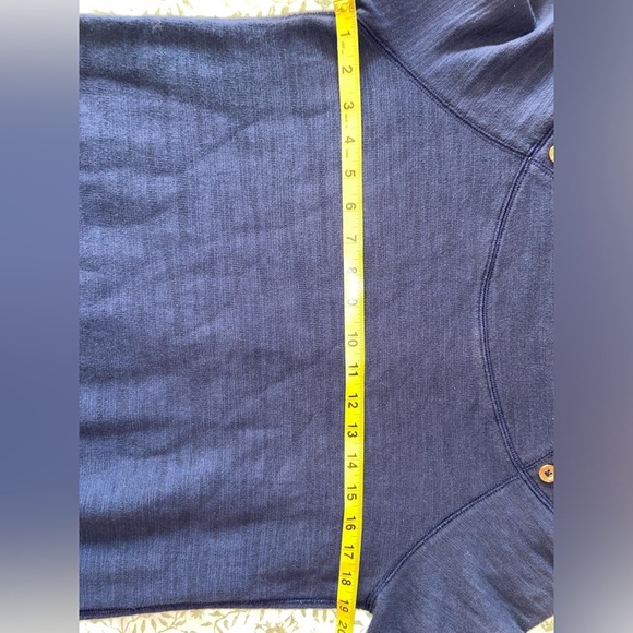 Lilly Pulitzer Women’s Medium Navy Blue Dress with Button Accents - Picture 5 of 6